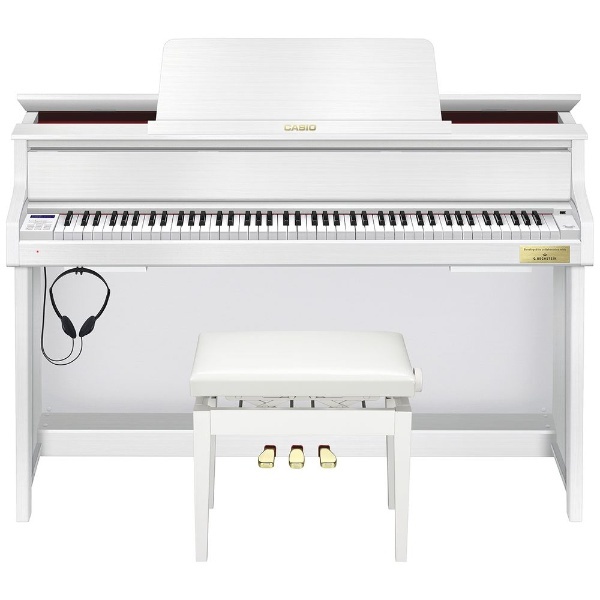 カシオ｜CASIO　[88鍵盤]　電子ピアノ　ホワイトウッド調　GP-310WE　通販