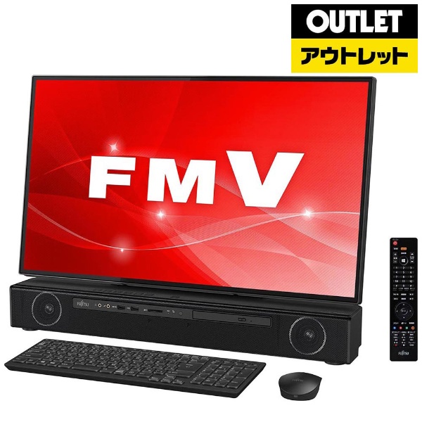 アウトレット品】 27型デスクトップパソコン [Core i7・HDD 3TB・Optane 16GB・メモリ 8GB・新4K衛星放送対応TVチューナー]  ESPRIMO FH-X/C3 FMVFXC3B オーシャンブラック 【生産完了品】 FUJITSU｜富士通 通販 | ビックカメラ.com