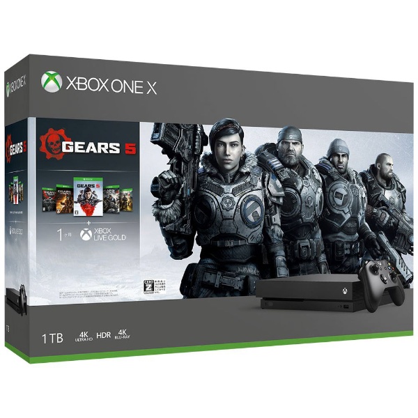 Xbox One X (Gears 5 同梱版) ［ゲーム機本体］ マイクロソフト 