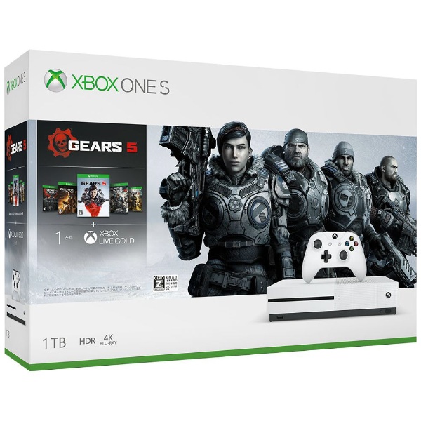 Xbox One S 1 TB (Gears 5 同梱版) ［ゲーム機本体］