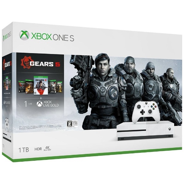 Xbox One S 1 TB (Gears 5 同梱版) ［ゲーム機本体］ マイクロソフト｜Microsoft 通販 | ビックカメラ.com