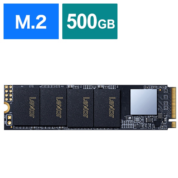 Lexar M.2 SSD 500GB LNM610-500RBJP 新品！PCパーツ