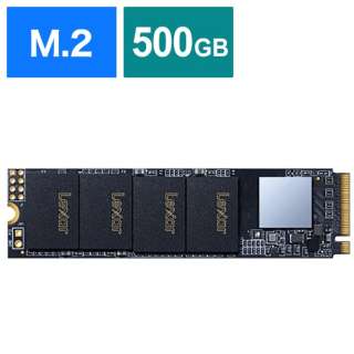 LexarR NM610 M.2 2280 PCIe Gen3x4 NVMe \bhXe[ghCu LNM610-500RBJP [500GB /M.2]