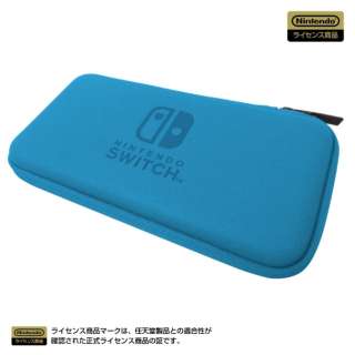 スリムハードポーチ for Nintendo Switch Lite ブルー NS2-048 【Switch Lite】