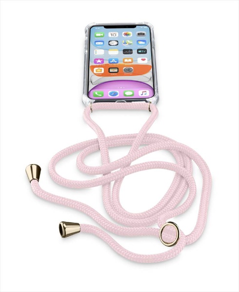 【未使用・タグ付き・超希少】モンクレール　iPhoneケース　ストラップ　ピンク