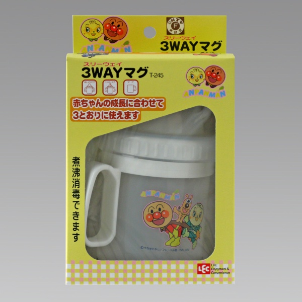 アンパンマンマグ3WAY 荒々しい