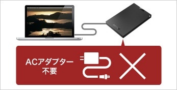 外付けSSD USB-A接続 SSD-PG1.9U3-BA ブラック [1.9TB /ポータブル型] BUFFALO｜バッファロー 通販 