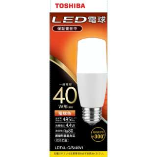 LED電球 LDT4L-G/S/40V1 [E26 /T形 /40W相当 /電球色 /1個]