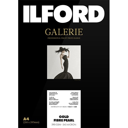 イルフォードギャラリーゴールドファイバーパール 290ｇ/m2（A4・50枚）ILFORD GALERIE Gold Fibre Pearl  イルフォード｜ILFORD 通販