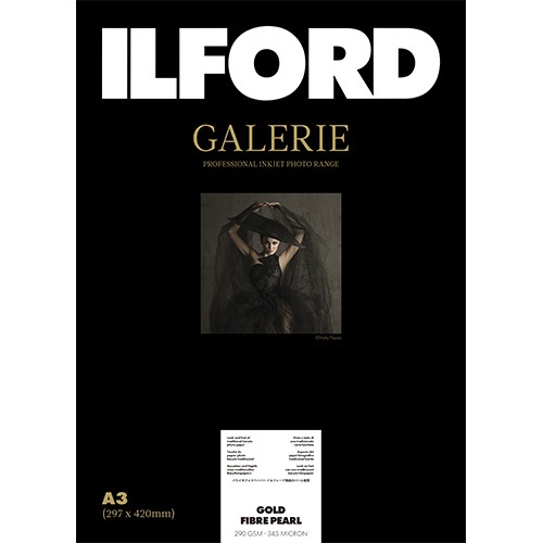 イルフォードギャラリーゴールドファイバーパール 290ｇ/m2（A3・25枚）ILFORD GALERIE Gold Fibre Pearl  433206 イルフォード｜ILFORD 通販