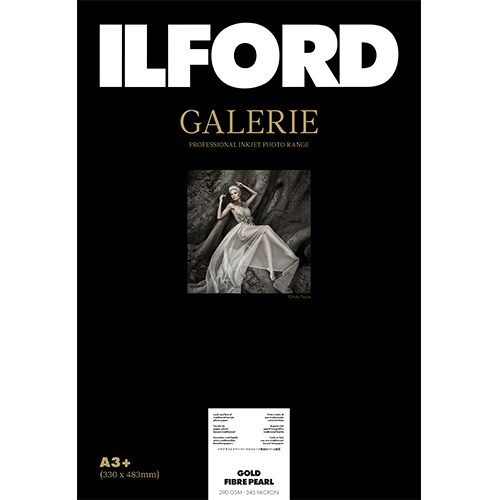 イルフォードギャラリーゴールドファイバーパール 290ｇ/m2（A3ノビ・ 50枚）ILFORD GALERIE Gold Fibre Pearl  433208 イルフォード｜ILFORD 通販