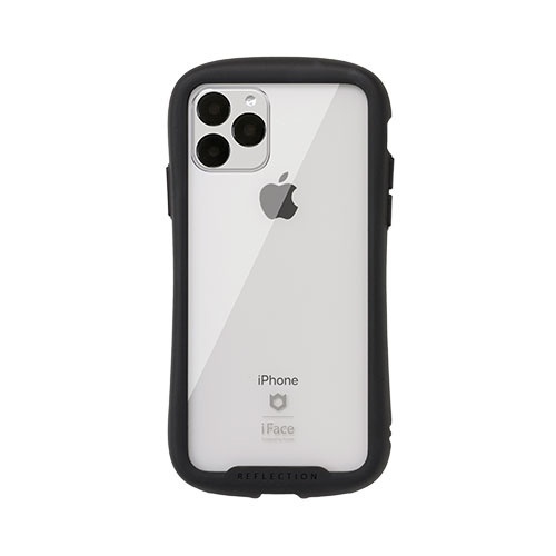 iPhone 11 Pro 5.8インチ iFace Reflection強化ガラスクリアケース 41-907306 ブラック HAMEE｜ハミィ  通販 | ビックカメラ.com