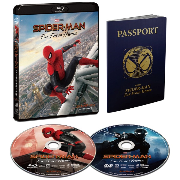 スパイダーマン：ファー フロム ホーム ブルーレイ DVDセット 初回生産限定 《週末限定タイムセール》 直輸入品激安