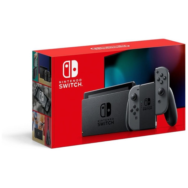 大人気商品 任天堂　Nintendo グレー 本体Joy-Con(L)/(R) Switch 携帯用ゲーム本体