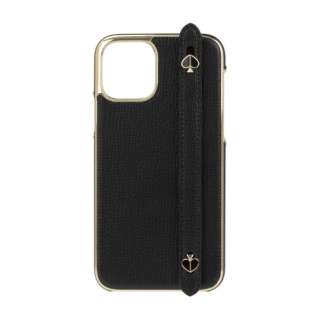 iPhone 11 Pro 5.8C` WRAP WITH STRAP SPADES black crumbs KSIPH-145-BLKC_1