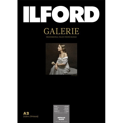 イルフォードギャラリーメタリックグロス 260g/m2（A2・25枚）ILFORD GALERIE Metallic Gloss 422118  イルフォード｜ILFORD 通販