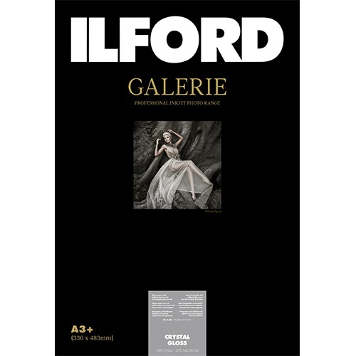 イルフォードギャラリークリスタルグロス290g/m2（A3ノビ・25枚）ILFORD GALERIE Crystal Gloss 433258  イルフォード｜ILFORD 通販
