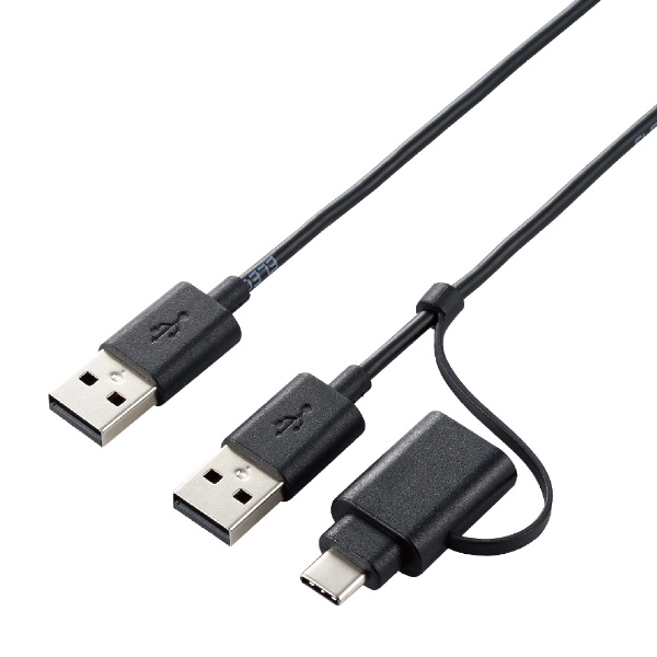 USB-C{USB-A  USB-AP[u [] /1.5m /USB2.0] p\R Windows11AMacΉ ubN UC-TV5XBK