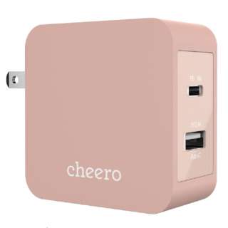 2 port  Charger i  18W + USB j sN CHE-327-PK [USB Power DeliveryΉ /2|[g]