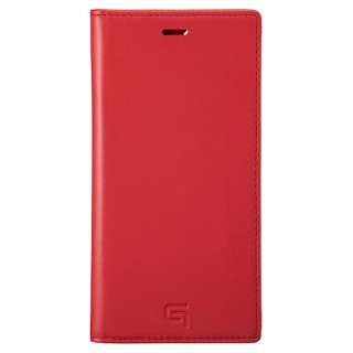 Genuine Leather Book Case for iPhone 11 Pro 5.8C` RED GBCIG-IP01RED bh yïׁAOsǂɂԕiEsz