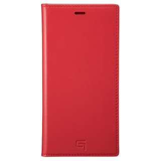 Genuine Leather Book Case for iPhone 11 Pro Max 6.5C`  RED GBCIG-IP03RED bh yïׁAOsǂɂԕiEsz