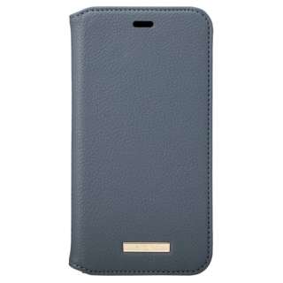 Shrink PU Leather Book Case for iPhone 11 6.1C` NVY CBCLS-IP02NVY lCr[ yïׁAOsǂɂԕiEsz