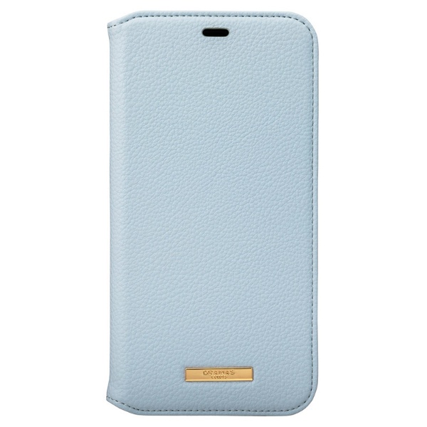 Shrink PU Leather Book Case for iPhone Max 爆買い送料無料 LBL 11 35％OFF CBCLS-IP03LBL 6.5インチ Pro