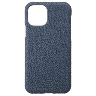 Shrunken-calf Leather Shell  for iPhone 11 Pro 5.8C` NVY GSCSC-IP01NVY