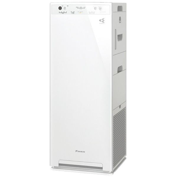 加湿空気清浄機 MCK40W-W ホワイト [適用畳数：19畳 /最大適用畳数(加湿)：11畳 /PM2.5対応]