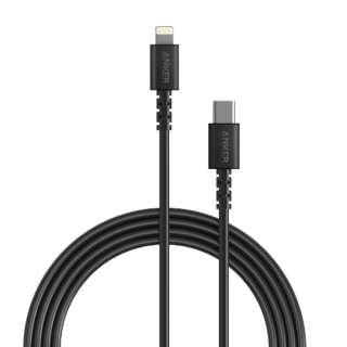 Anker PowerLine Select USB-C & LightningP[ui1.8mj black A8613N11