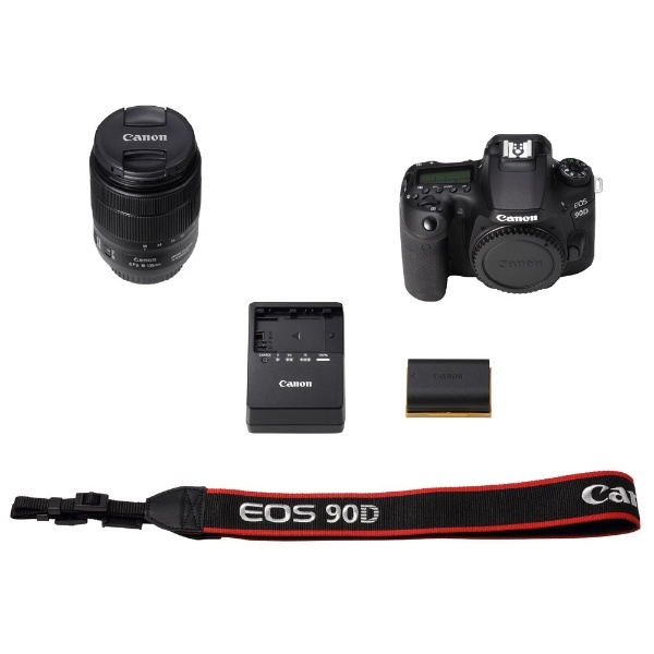 EOS 90D デジタル一眼レフカメラ 18-135 IS USM レンズキット EOS90D18135ISUSMLK ブラック [ズームレンズ]  キヤノン｜CANON 通販