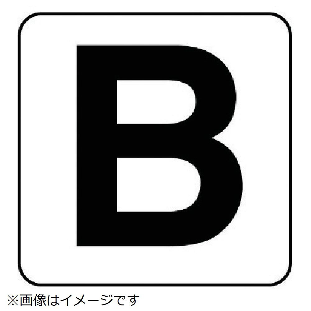 ユニット アルファベット表示ステッカーＢ ５枚組 （中） １００×１００ 845-81B 8156 ユニット｜UNIT 通販 | ビックカメラ.com