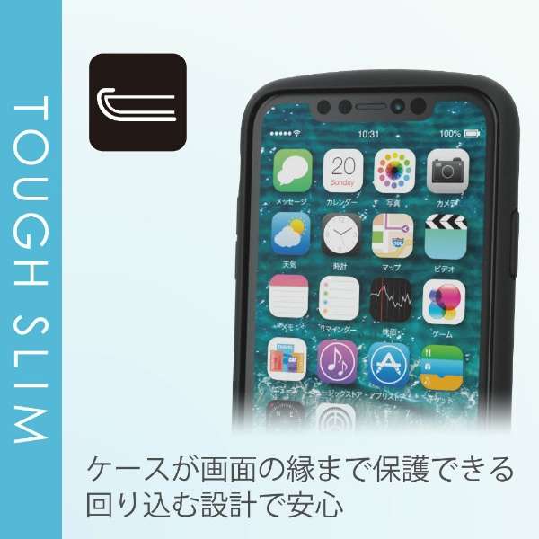 iPhone 11 6.1C`Ή TOUGH SLIM LITE t[J[ Ot PM-A19CTSLFCRBK ubN_5