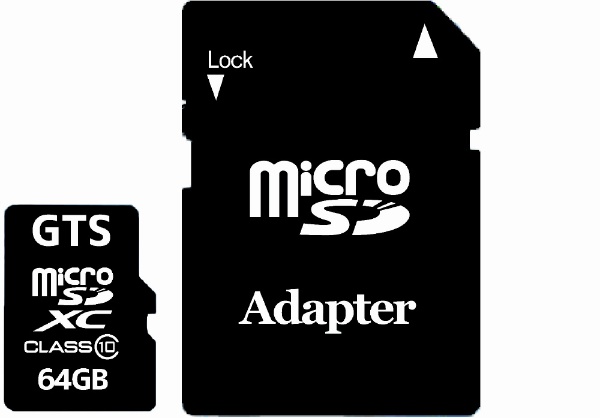 microSDXCカード GSMS064PAD [Class10 /64GB] GTS｜ジーティーエス