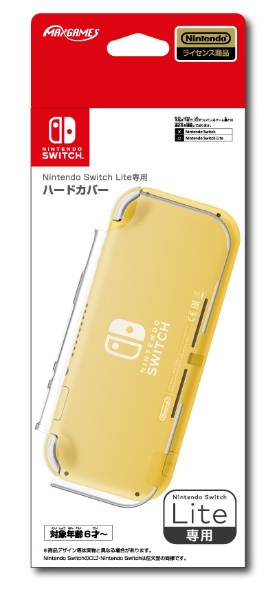 Nintendo Switch Lite専用 ハードカバー クリア HROH-01C 【Switch