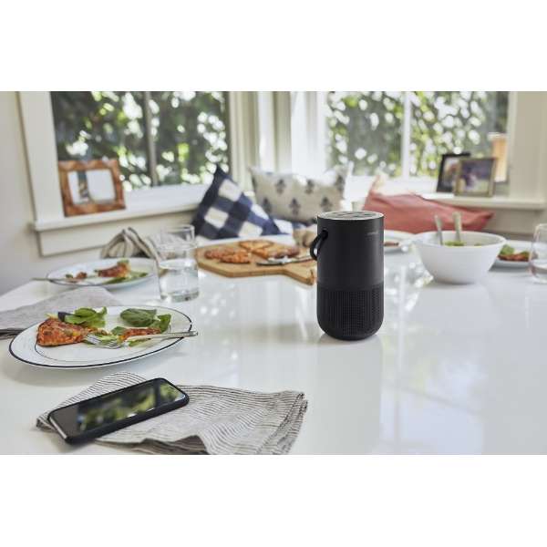 スマートスピーカー Portable Smart Speaker Triple Black [Bluetooth対応 /Wi-Fi対応]_5