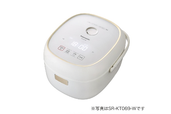 SR-KT069-W 炊飯器 ホワイト [3.5合 /IH]