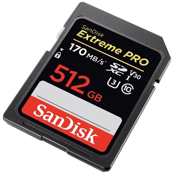 SDXCカード Extreme PRO（エクストリーム プロ） SDSDXXY-512G-JNJIP [Class10 /512GB]