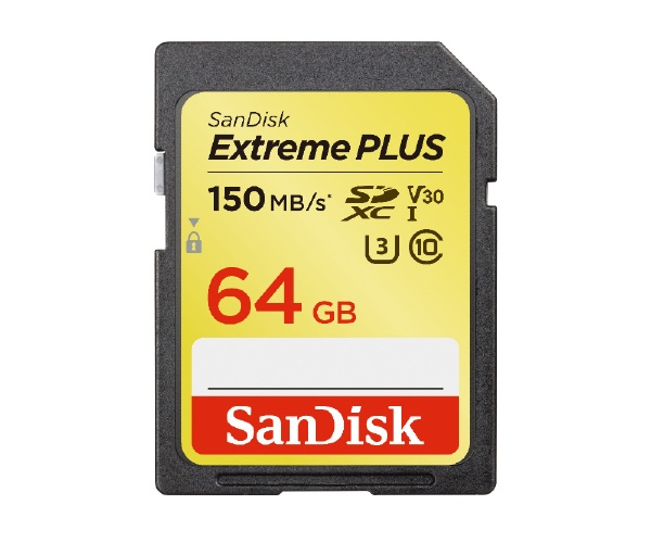 SDXCカード Extreme PLUS（エクストリーム プラス） SDSDXW6-064G 