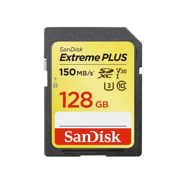 SDXCカード Extreme PLUS（エクストリーム プラス） SDSDXW5-128G-JNJIP [Class10 /128GB