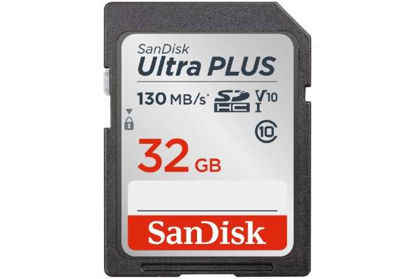 サンディスク「Ultra PLUS（ウルトラ プラス）」SDSDUW3-032G-JNJIN（32GB）