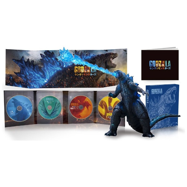 ゴジラ キング オブ モンスターズ 完全数量限定生産 予約販売品 4枚組 S．H．Monster Arts GODZILLA Ver． 同梱 入手困難 Color Poster ブルーレイソフト+DVD HD Ultra 2019