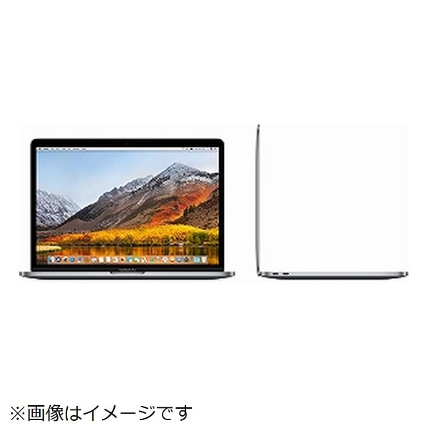 MacBookPro 13インチ USキーボードモデル[2017年/SSD 128GB/メモリ 8GB/2.3GHzデュアルコア Core  i5]スペースグレイ MPXQ2JA/A