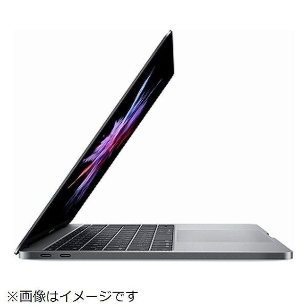 MacBookPro 13インチ USキーボードモデル[2017年/SSD 128GB/メモリ 8GB/2.3GHzデュアルコア Core  i5]スペースグレイ MPXQ2JA/A