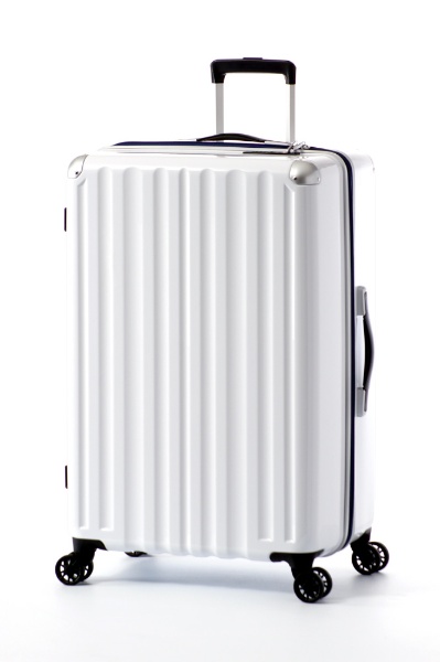 スーツケース ハードキャリー 96L ホワイト ALI-6008-28 [TSAロック搭載]