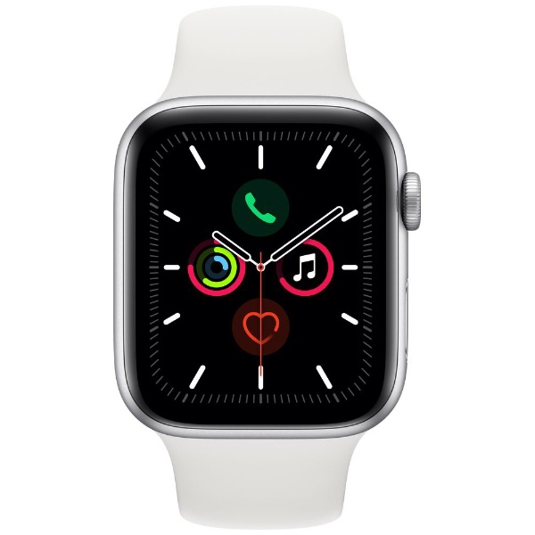 Apple Watch Series 5（GPSモデル）- 44mm シルバーアルミニウムケース ...