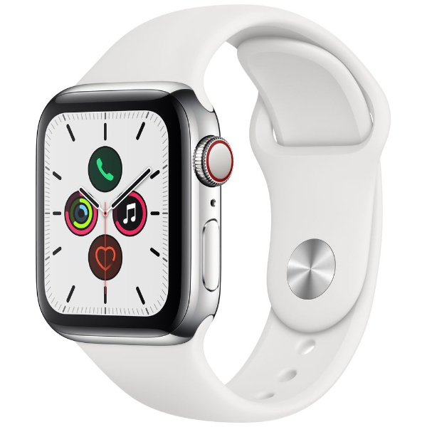 Apple Watch Series 5（GPS + Cellularモデル）- 40mm ステンレス