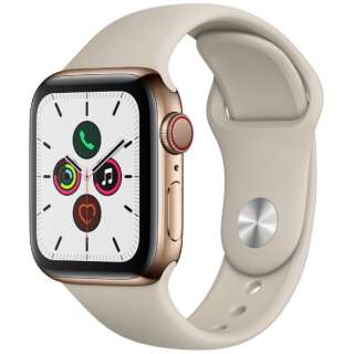 Apple Watch Series 5iGPS + Cellularfj- 40mm S[hXeXX`[P[XƃX|[coh Xg[ - S/M & M/L MWX62J/A yïׁAOsǂɂԕiEsz