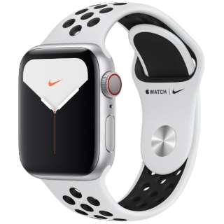 Apple Watch Nike Series 5iGPS + Cellularfj- 40mm Vo[A~jEP[XNikeX|[coh sAv`i/ubN - S/M & M/L MX3C2J/A Vo[A~jEP[X yïׁAOsǂɂԕiEsz