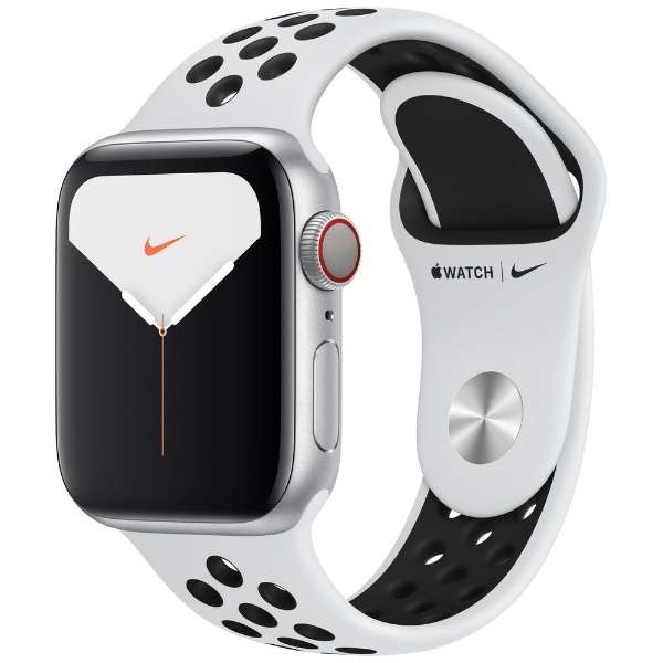 Apple Watch Nike Series 5iGPS + Cellularfj- 40mm Vo[A~jEP[XNikeX|[coh sAv`i/ubN - S/M & M/L MX3C2J/A Vo[A~jEP[X yïׁAOsǂɂԕiEsz_1